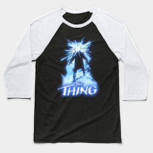 Embrace the Terror: Unearth Unimaginable Frights with Our 'The Thing' Horror T-Shirt! Baseball T-Shirt